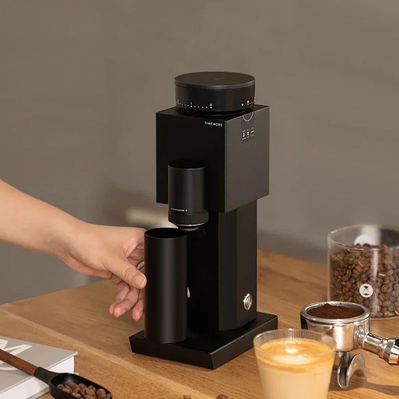 TIMEMORE Electric Bean Grinder Bricks 01S Espresso Coffee Grinder 40mm Conical Burr Home Hand Brewed Coffee Grinding Machine