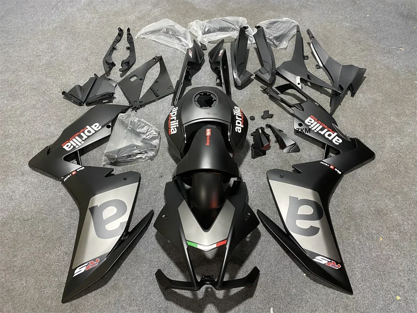 Stock New ABS Fairings Kit Fit for Aprilia RS125 RS4 50 125 2012 2013 2014 2015 2016 2017 2018 12 13 14 15 16 17 18 Black Matte