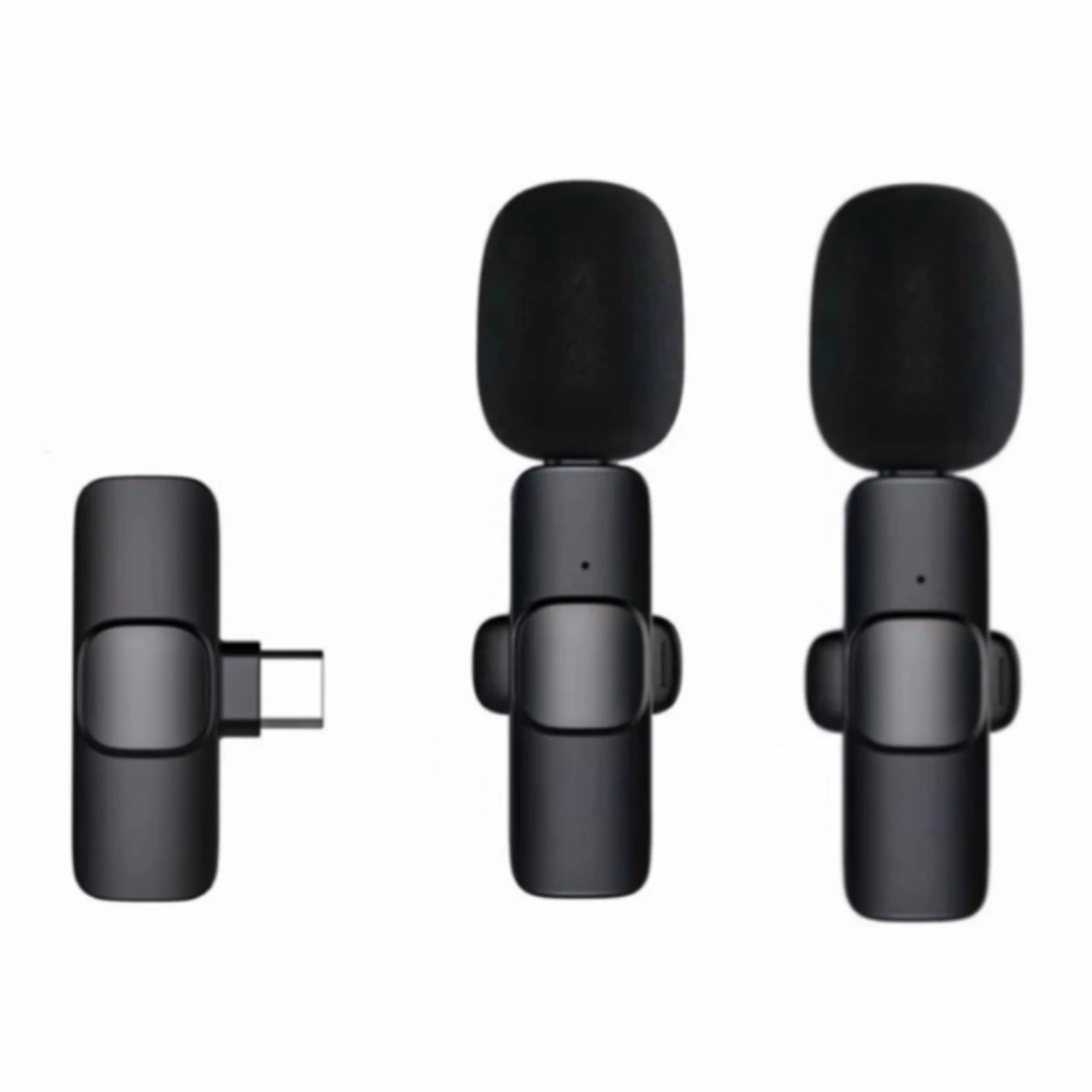 

Wireless Lavalier Microphone Audio Video Recording Mini Mic For Android iOS Live Gaming Mobile Phone Microphone Mic