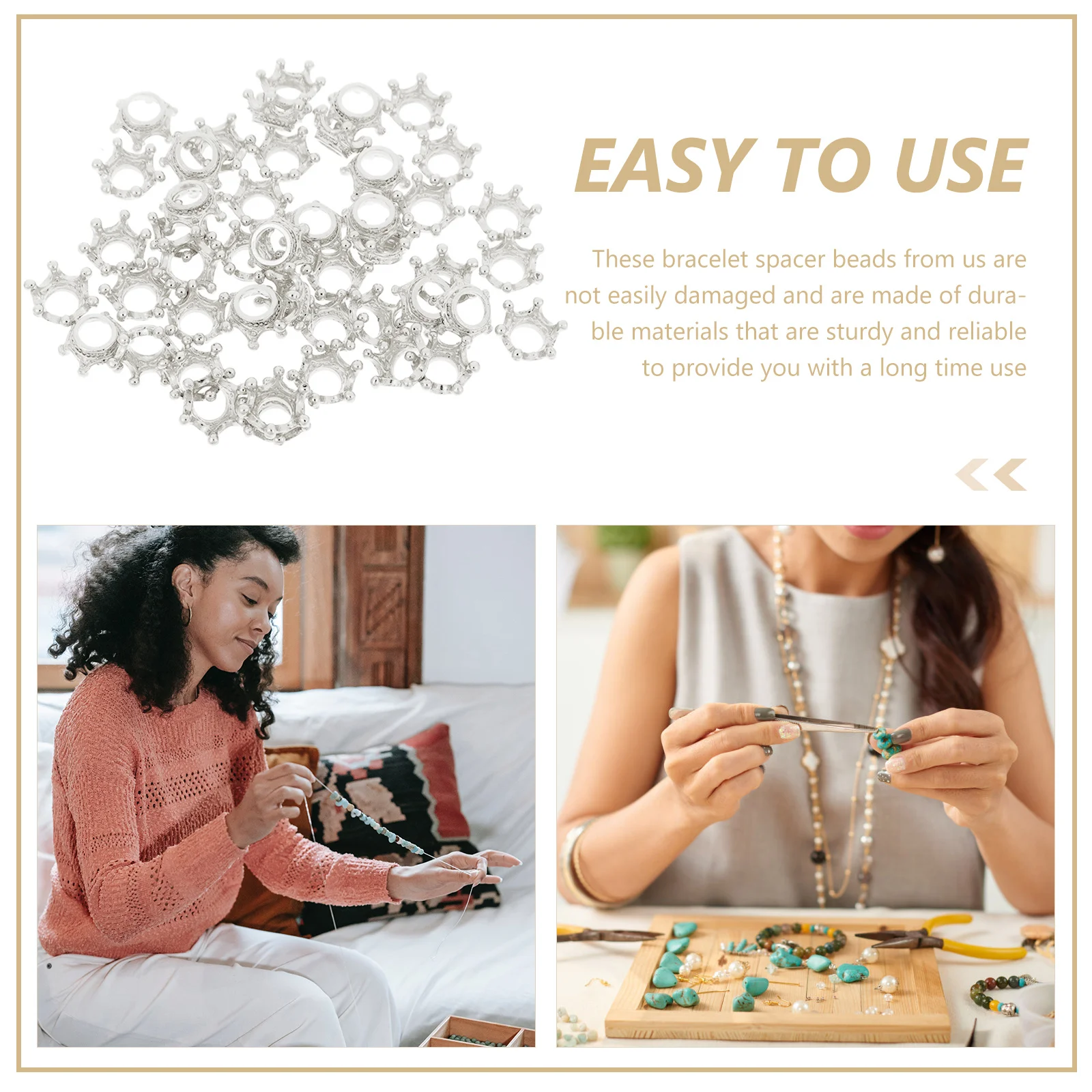 

60Pcs Crowns Decoration Metal Charms Alloy Pendant DIY Jewelry Making Supplies Crowns Jewelry Necklace Key Ring Bracelet