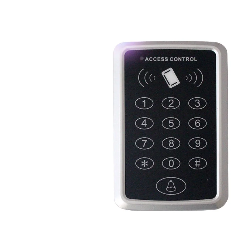 For access control system integrated machine access control machine waterproof read card swipe password host IC card swipe