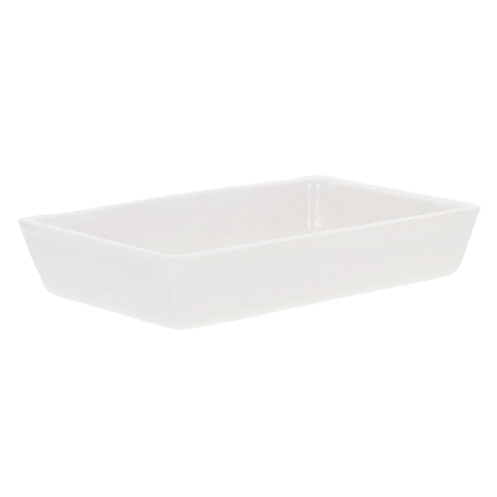 

Durable High-Temperature Resistant Ceramic Tray Large Capacity Rectangular Dish for Lab Experiments Small Ceramic Tray
