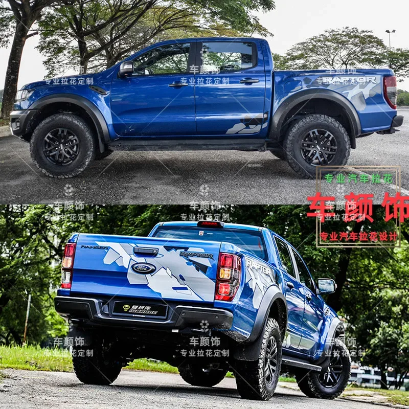 Car Stickers FOR Ford Raptor F150 Exterior Trim Dedicated Sports Decal accessories