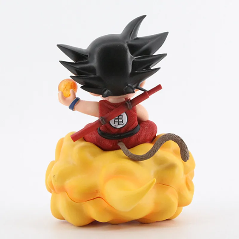 Dragon Ball Son Goku Anime Action Figure, Somersault Cloud Model, Butter Dragon Ball, Car Toy, PVC, Position assise