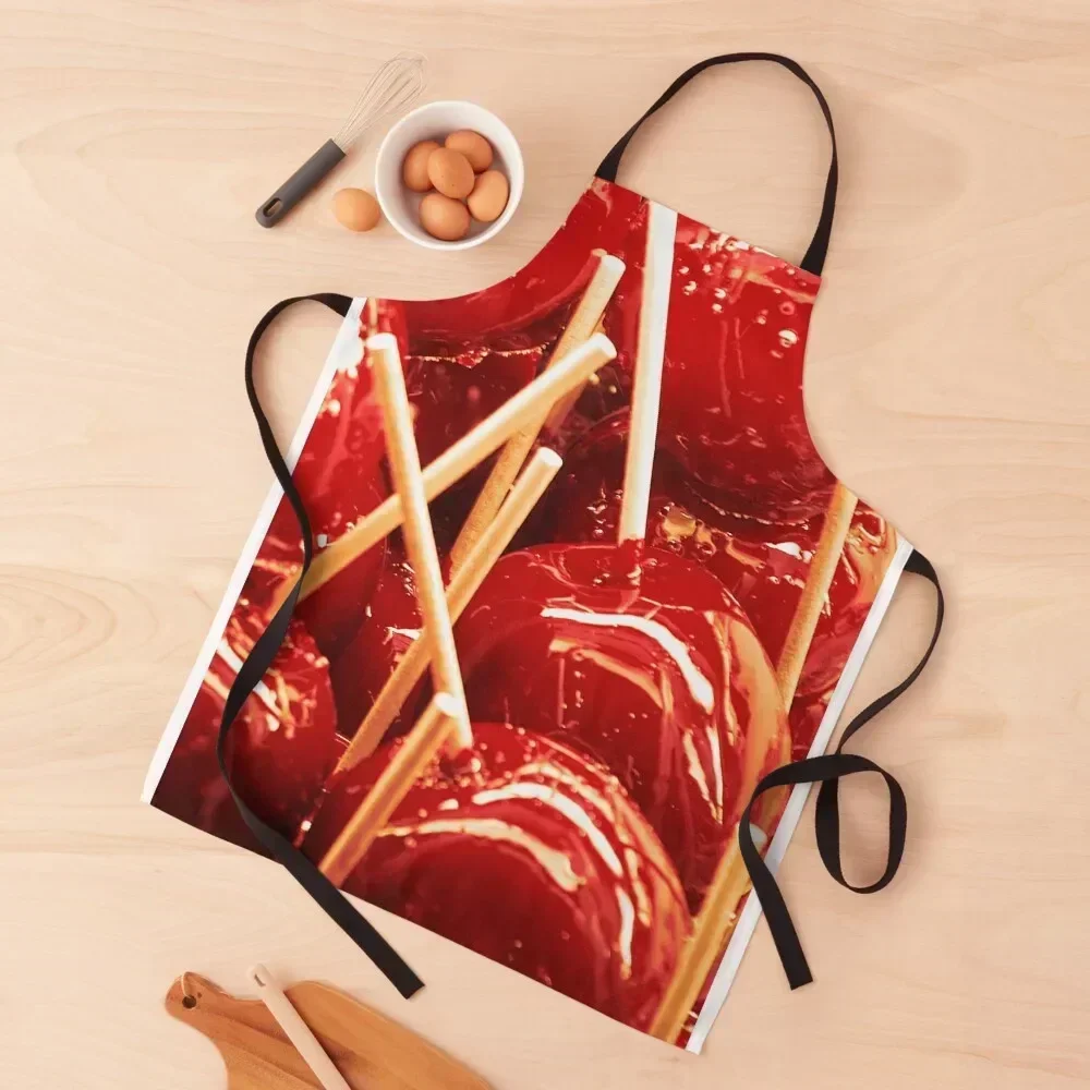 

Candied apples on a cold night in Berlin Apron chefs with pockets Kitchen Things And For Home Apron