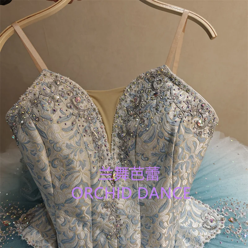 BT01673 Disfraces de tutú de ballet verde para niños, niñas y mujeres, tamaño personalizado profesional, color personalizado
