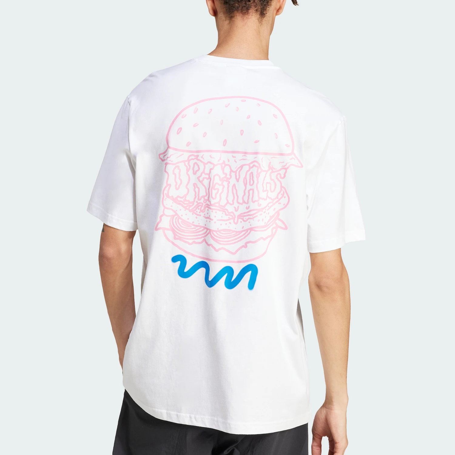 Adidas genuine clover T-shirt new men's street short sleeved T-shirt JD0677