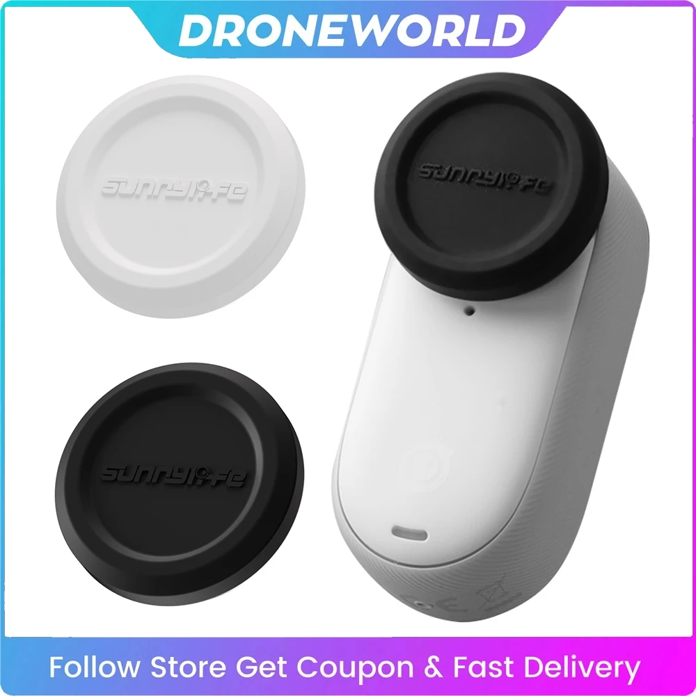 ل Insta360 GO 3S كاميرا سيليكون عدسة حالة غطاء العدسة المضادة للخدش عدم الانزلاق الغطاء الواقي مع الحبل ل Insta360 GO 3S
