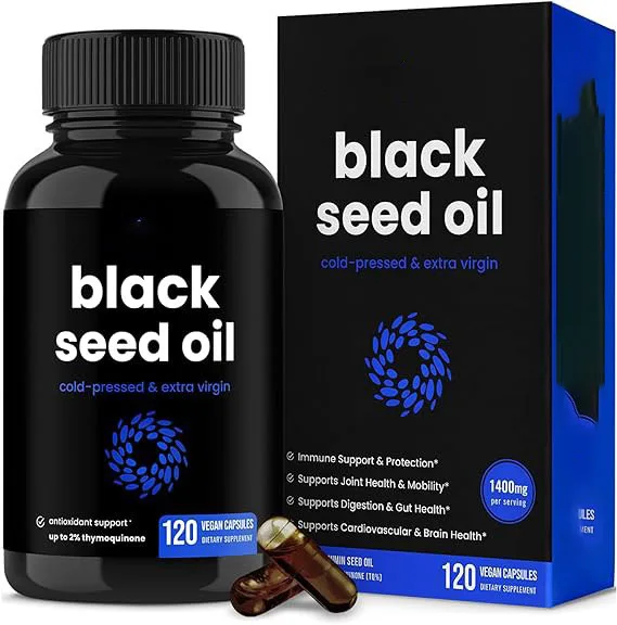 

Maintain physical condition Hair & Skin Care Organic Black Seed Oil Capsules