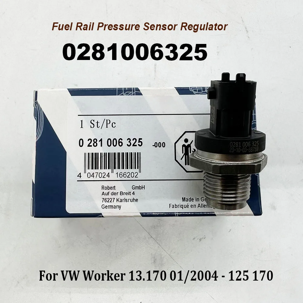 

0281006325 0281006327 Fuel Rail Pressure Sensor For C-ummins For Fiat Iveco Dodge RAM VW 0281002851 0281006112