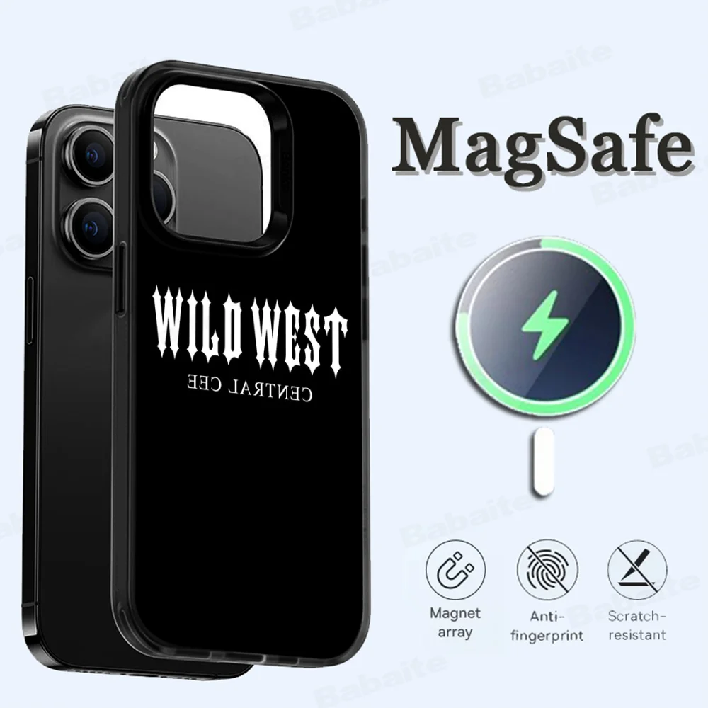 C-Central C-Cee Uk Rapper Phone Case Magesafe Magnetic Wireless Charge Case For IPhone 16 11 12 13 14 15 Pro Max Plus Mini