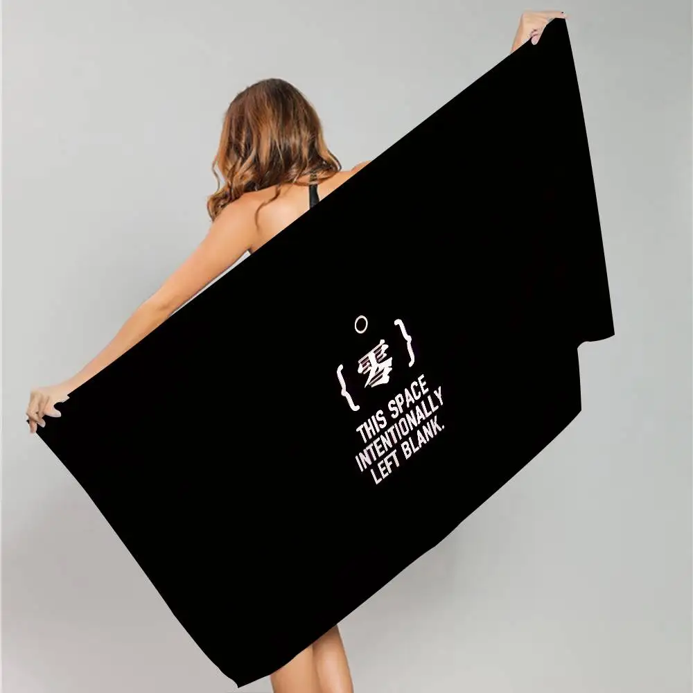 Game S-Signalis Microfiber Printed Beach Towel Mountain Climbing Yoga Beach Swimming Running Absorbent Soft Towel