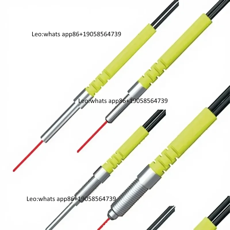 CORON FX FTR M6/M5/M4/M3 Round Head Fiber Optic Sensor Amplifier, 0-1000MM Object Detection Distance Photoelectric