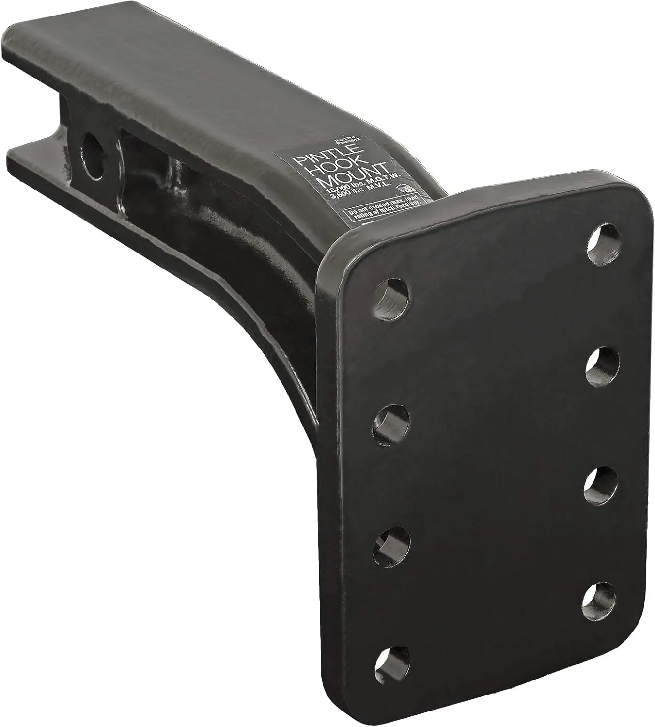 

Buyers Products PM25812 Pintle Hook Mount, 3-Position Adjustable Trailer Hitch, 20,000 lb MGTW, 3,200 MVL, 2.5' Receiver