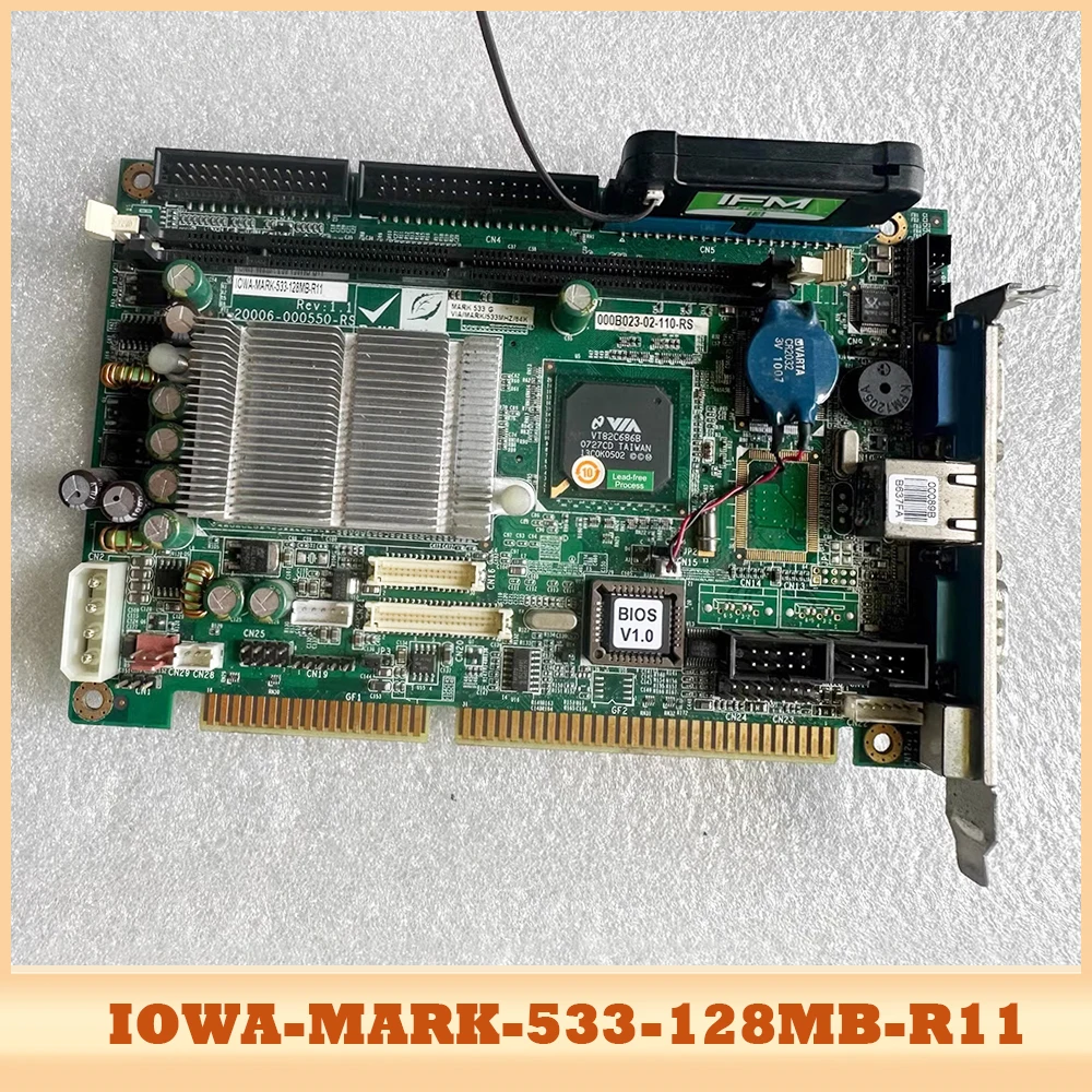 For IEI IOWA-MARK-533-128MB-R11 Rev:1.1 Industrial Control Medical Motherboard