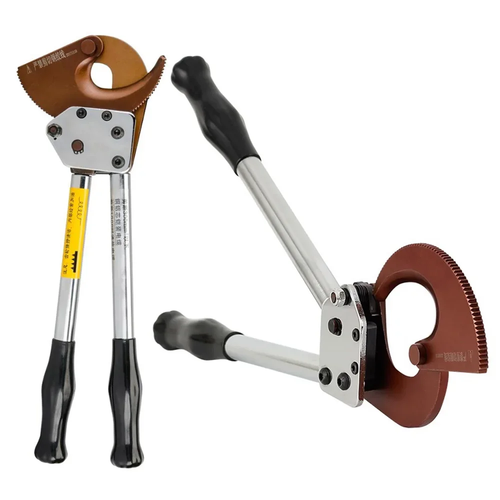 Manual Cable Cutting Tool Ratcheting Ratchet Cable Cutter J40 Cutting Rang Max 300mm2