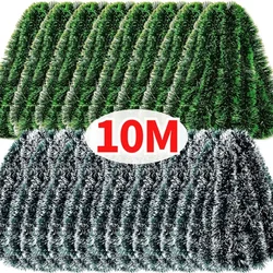 Guirxiété de rubans de guirlandes de Noël, ruban de canne verte, décoration d'arbre de Noël bricolage, ornement de couronne, décoration de fête, décoration d'intérieur