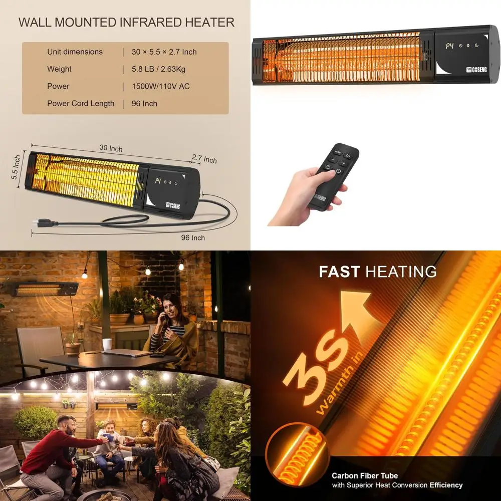 1500W Outdoor Patio… - image