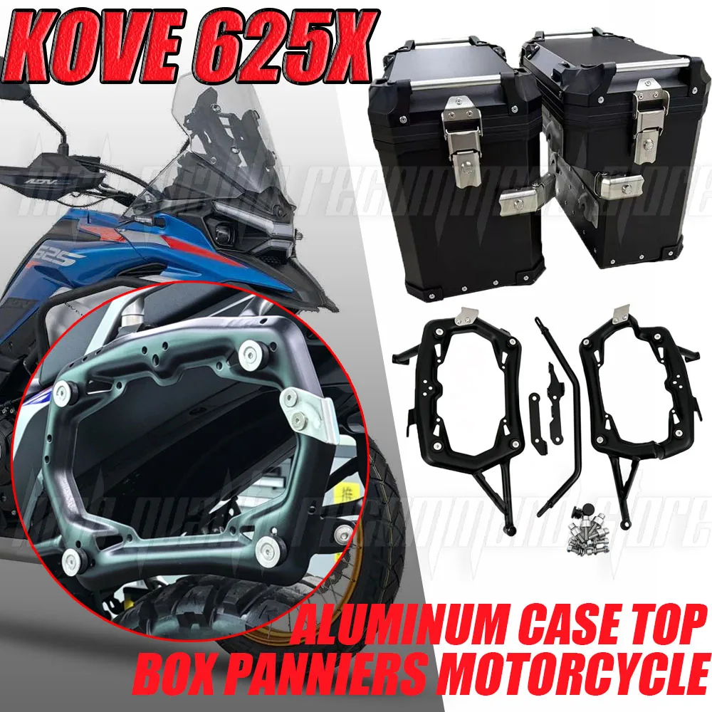 Fit For KOVE 625X KOVE625X KOVE 625 X X625 Motorcycle Panniers Rack Side Luggage Boxs Saddlebag Bracket Support