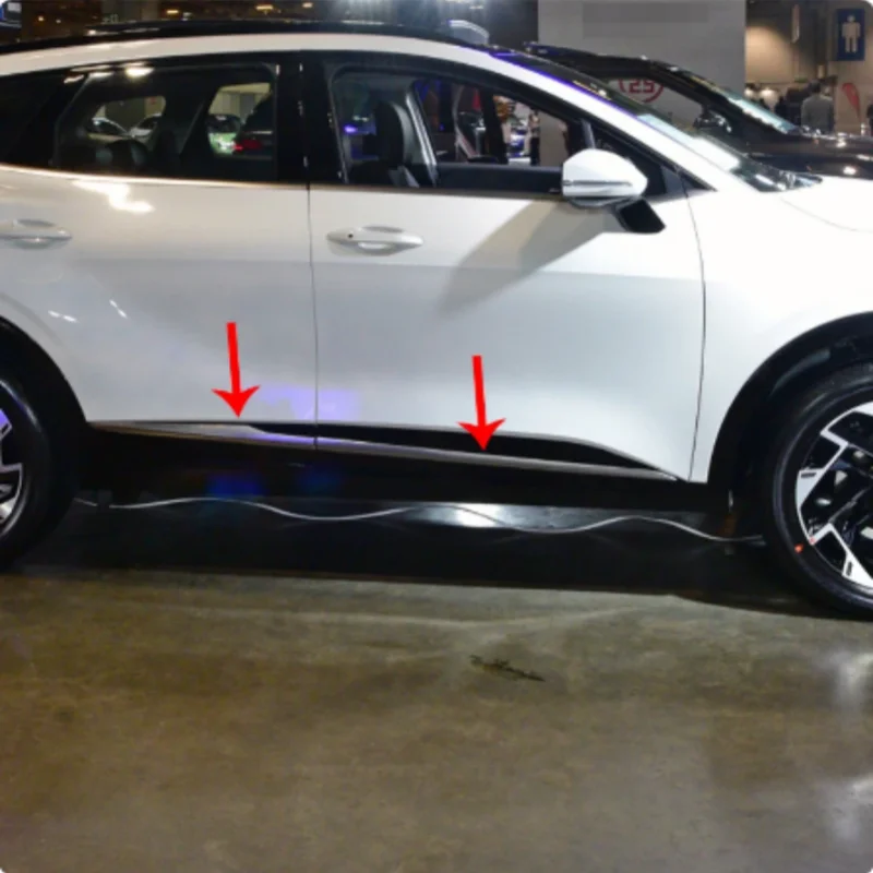 Dla Kia Sportage NQ5 2022 2023 2024 Akcesoria samochodowe Naklejki dekoracyjne na boczne drzwi ABS