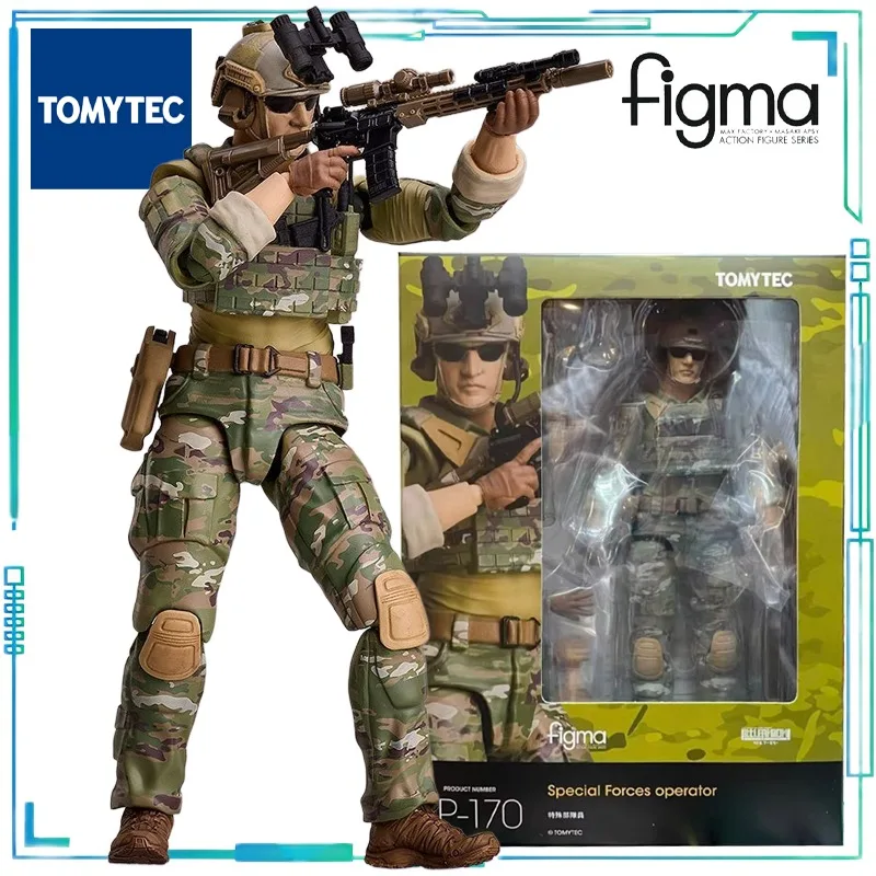 

TOMYTEC оригинальная серия Figma SP-170, маленькая бронированная команда спецназа, мобильная модель игрушки, изысканная игрушка, коллекционные предметы