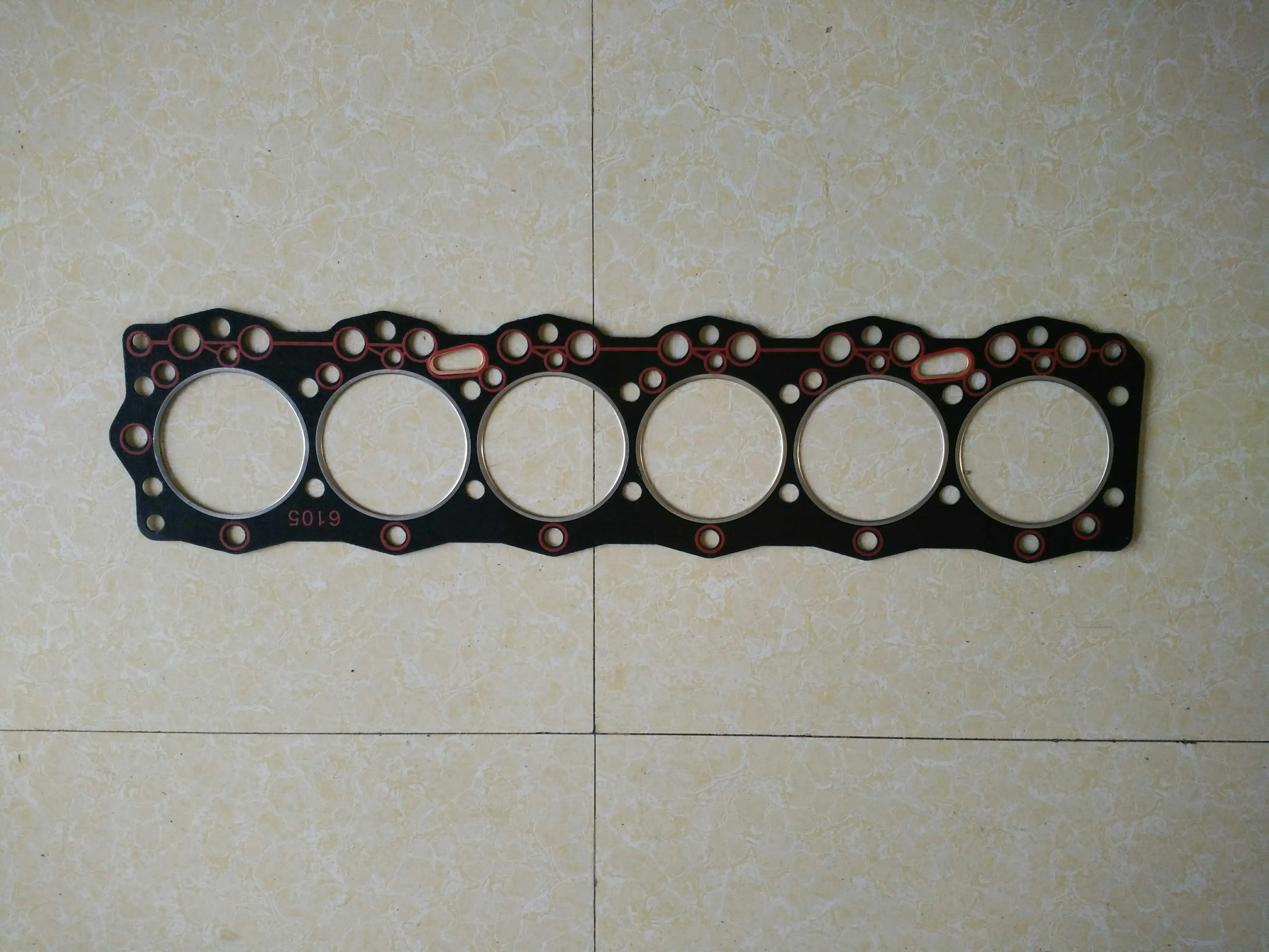 Cylinder Head Gasket for Weifang Ricardo R6105AZD R6105AZLD R6105IZLD Diesel Engine Parts 100kW 120kW Diesel Generator Parts