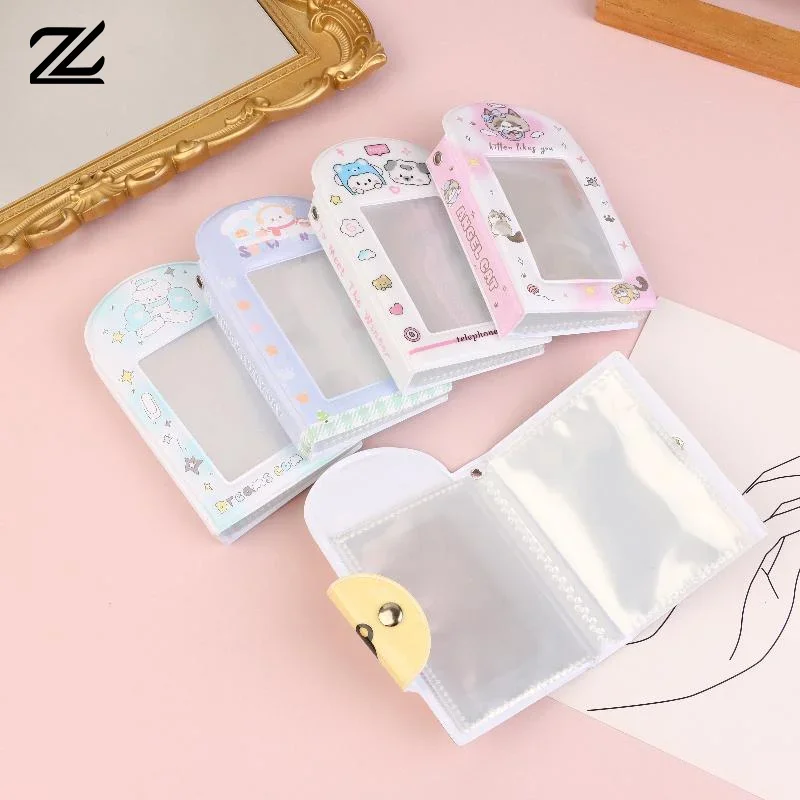 1pcs 28 Card Slots Photo Card Binder 3-inch Kpop Photo Card Photo Album Postcard Photocards Holder Cardalbum For Photographs