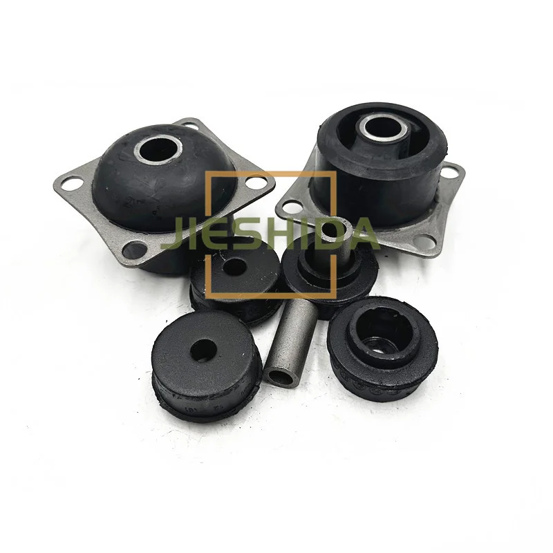 For LiuGong 908C engine foot cushion Cummins B3.3 engine foot cushion shock-absorbing rubber buffer rubber excavator accessories