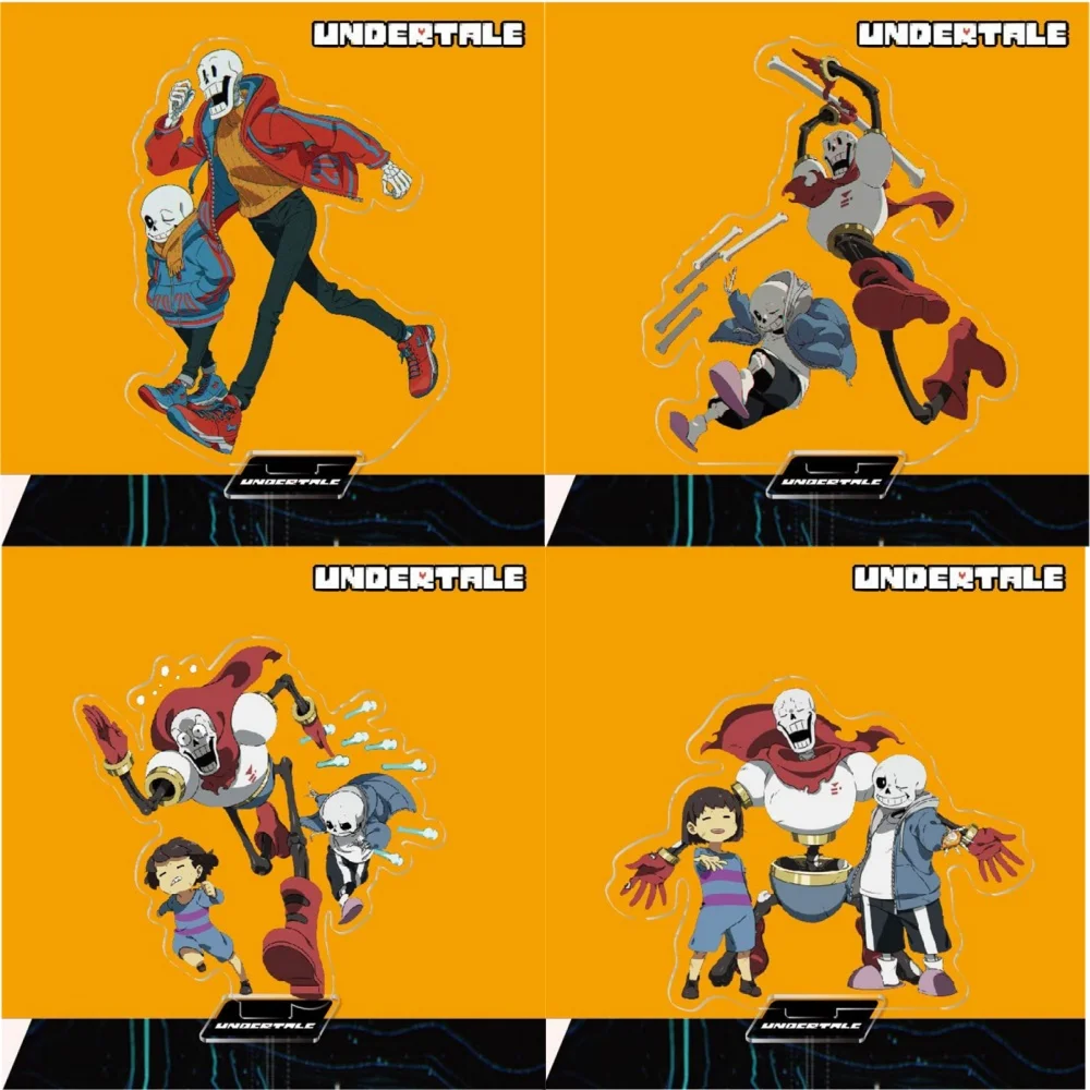 15cm Popular Anime Undertale Stand Acrylic Figure Cosplay Model Plate Funny Desk Decorative Fans Collection Prop Gift