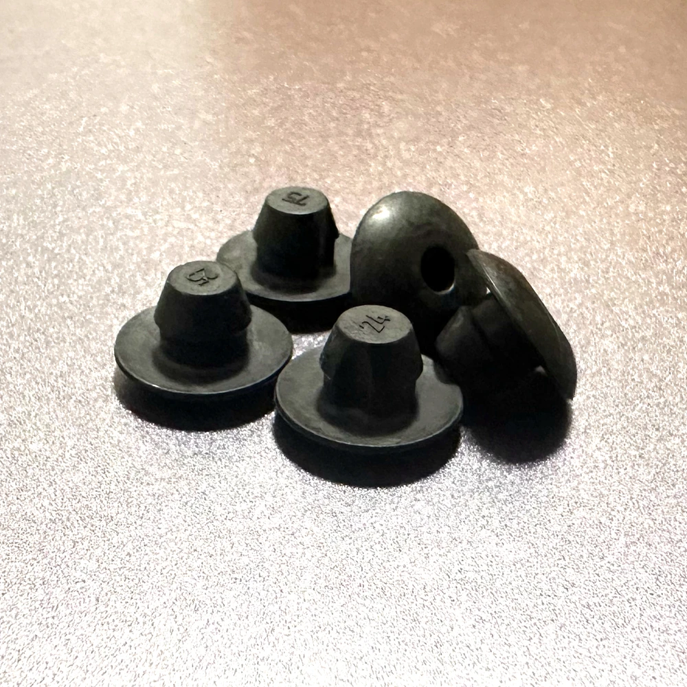 Valve d'étanchéité de parapluie en caoutchouc Micro fluide normalement fermée, 100 pièces, pour commandes de compresseur