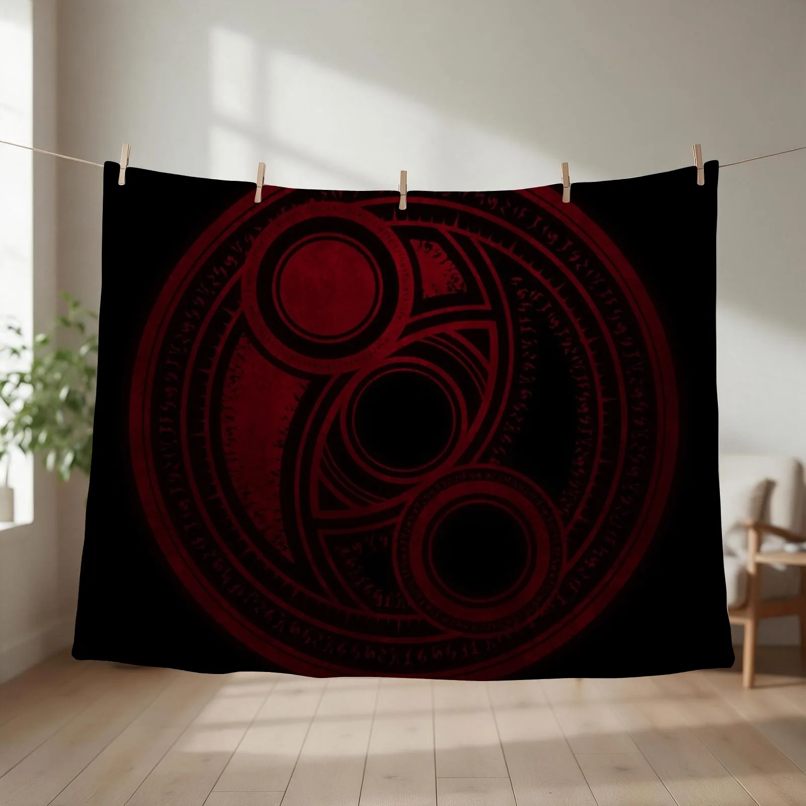 Scarborough Fair Throw Blanket Designers Blankets Sofas Of Decoration Thermal Plaid on the sofa Blankets
