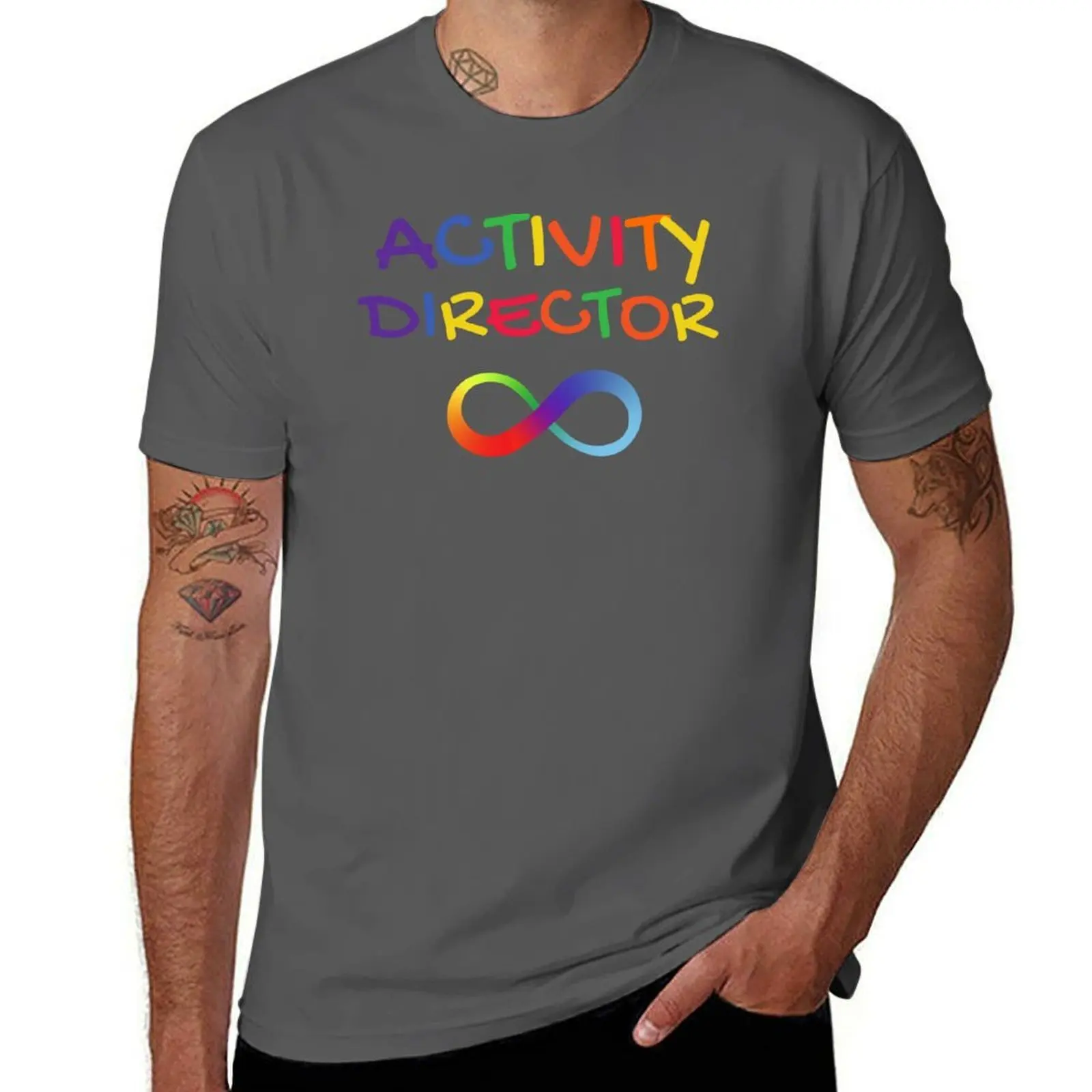 

activity director infinity - funny design T-Shirt anime tshirt funny t shirts dark humor T-Shirt