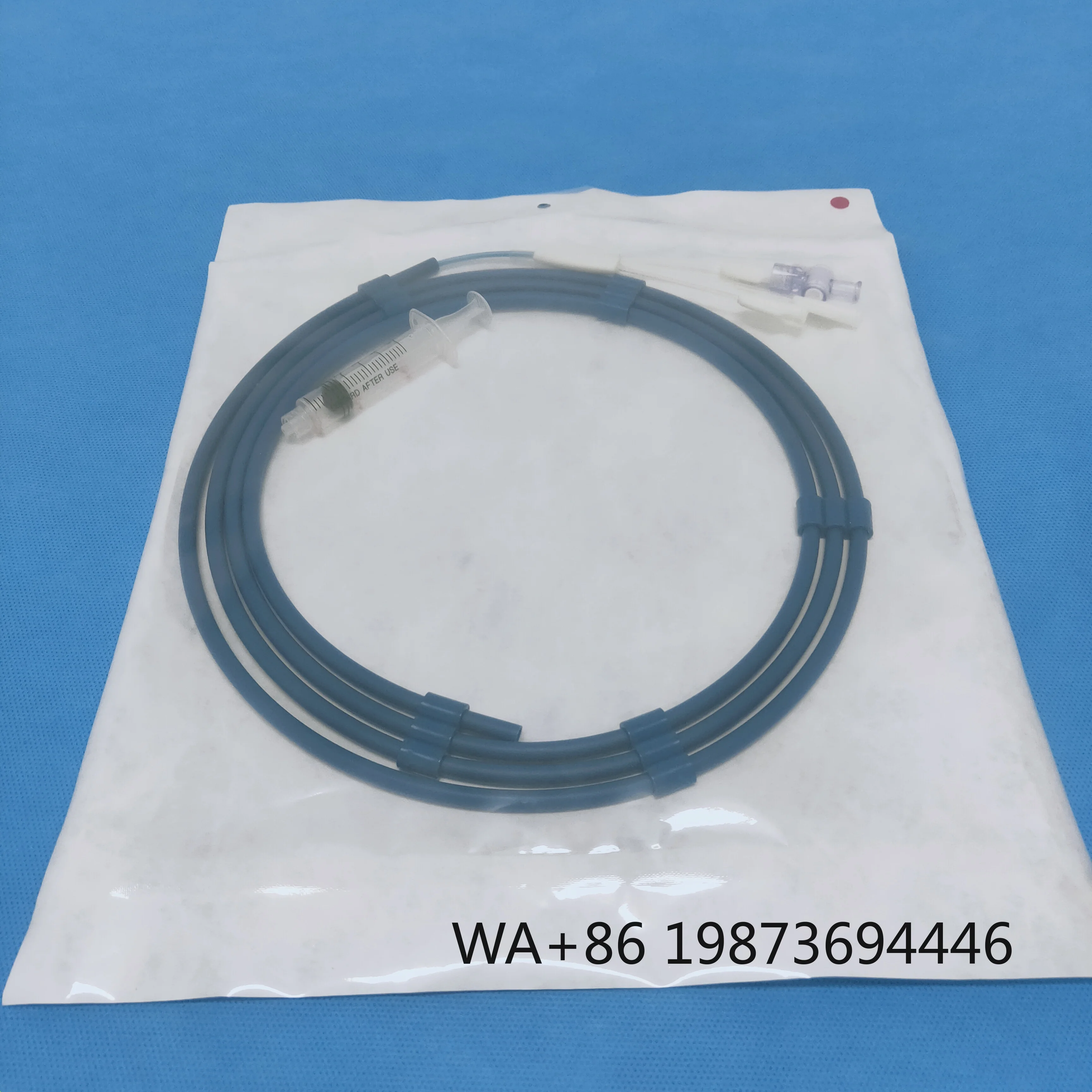 Triple Lumen Extraction Balloon 200cm Length 12/15/18Fr Sizes Expandable Device for Urinary  Removal Surgery