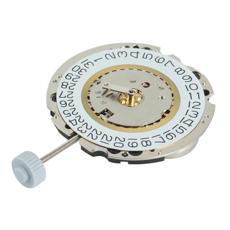 3X Ronda 705-3 705 Quartz Watch Movement With Date Display One Jewel Plus Battery Inside Standard Watch Movement