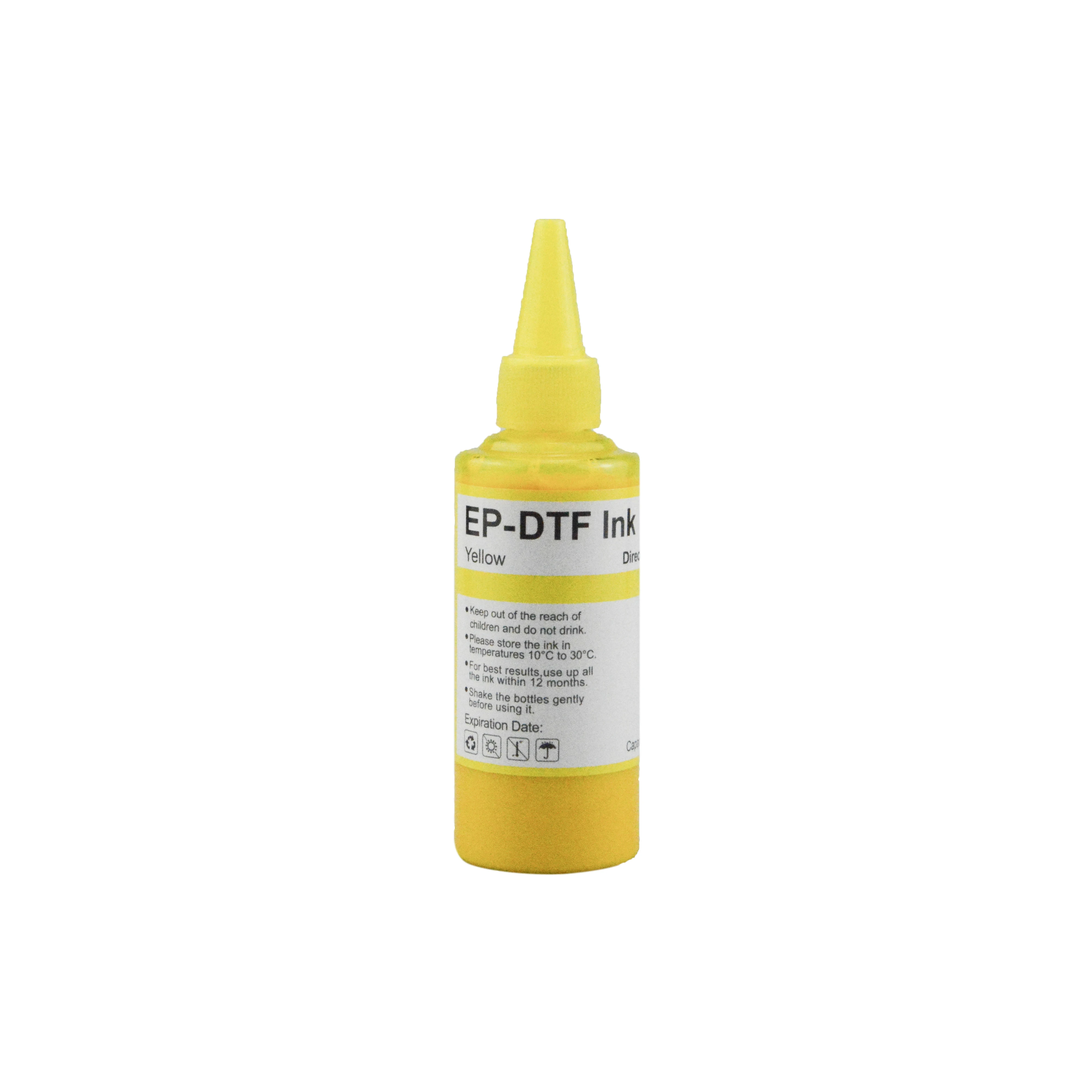 100ML DTF Ink For Direct Transfer Film For PET All Desktop Large Format DTF Printer for Epson L805 1800 4720 I3200 Print Head