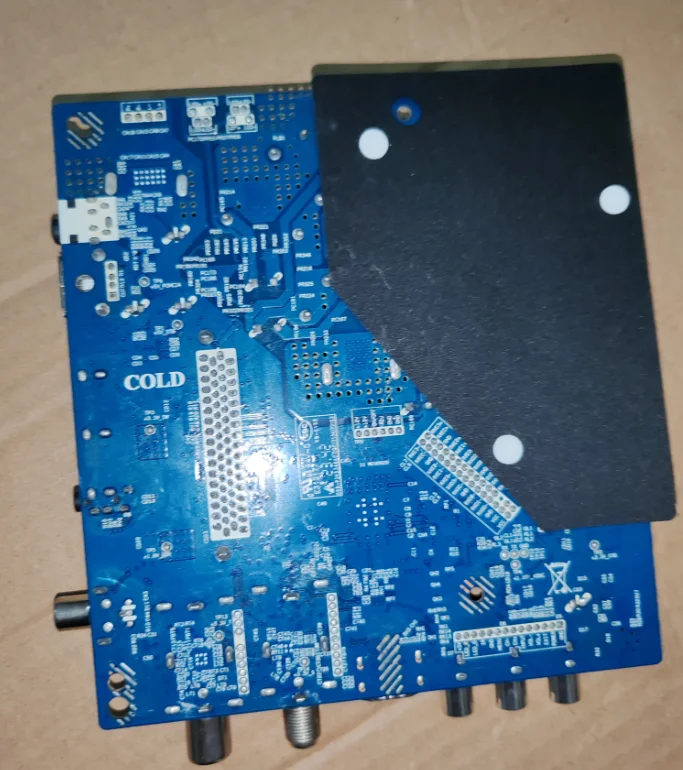 CV3663DH-A32  Three in one TV motherboard physical photo, tested for 30--55V   25W 350ma