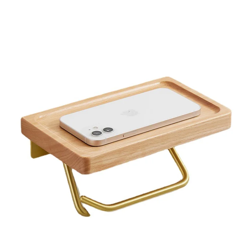 Log toilet roll carton Facial tissue holder Toilet roll Solid wood holder face wash towel pull paper towel roll paper roll holde