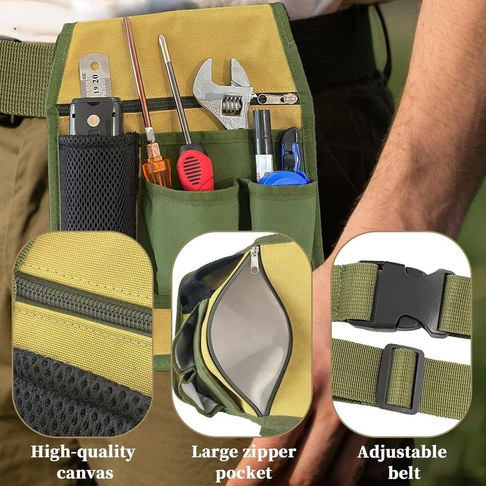 Ergonomic Gardening Tool Belt with Quick-Access Pockets and Weight-Balanced Comfort Support for Long Work Hours