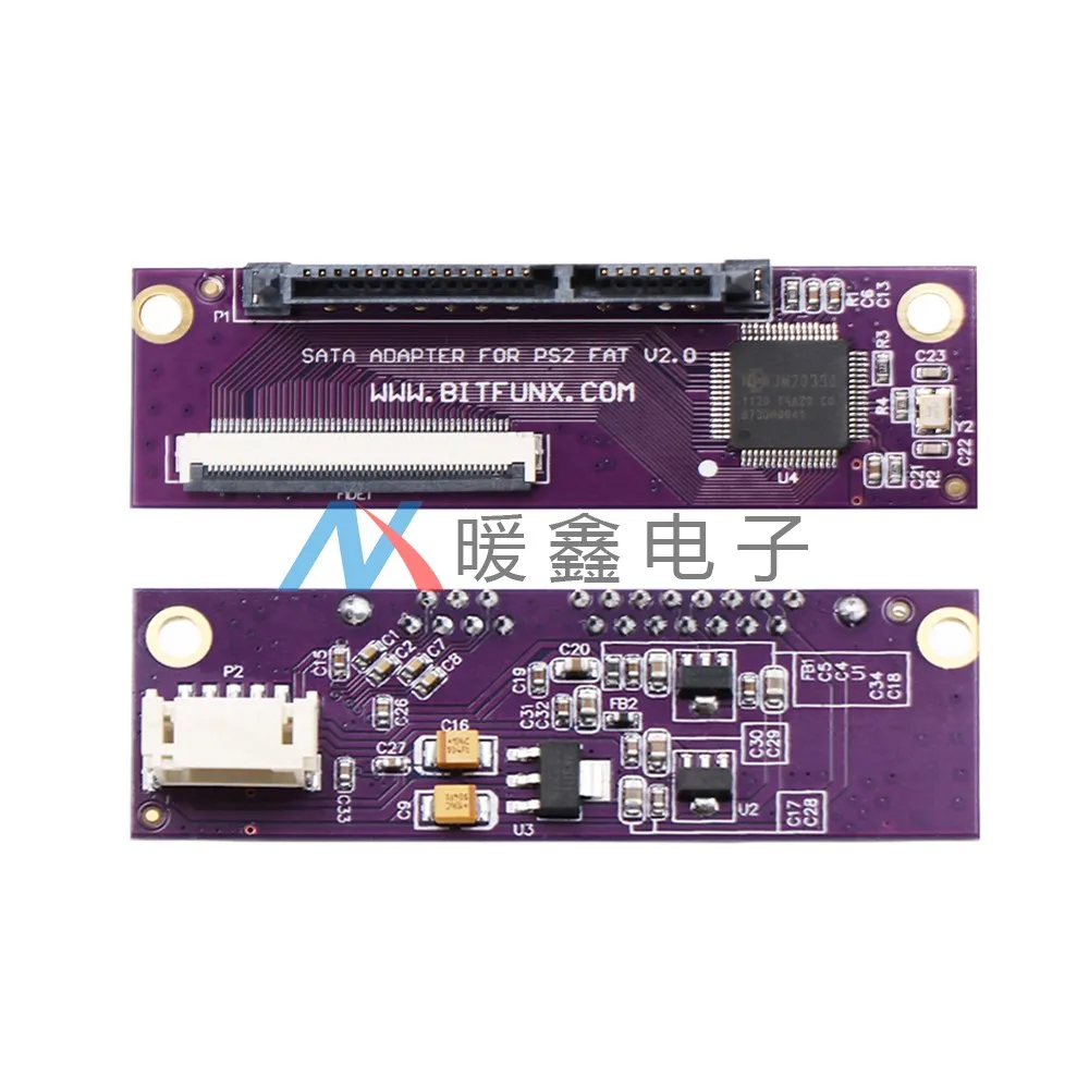 Upgrade Circuit Board for Playstation 2 PS2 Original IDE to SATA Network Adapter