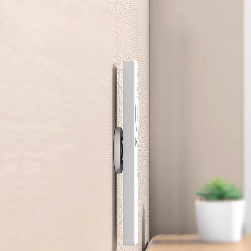 Remote Control Holder Strong Hold TV Remote Holder for Home Office Magnetic Remote Control Holder Wall Mount Adhesive