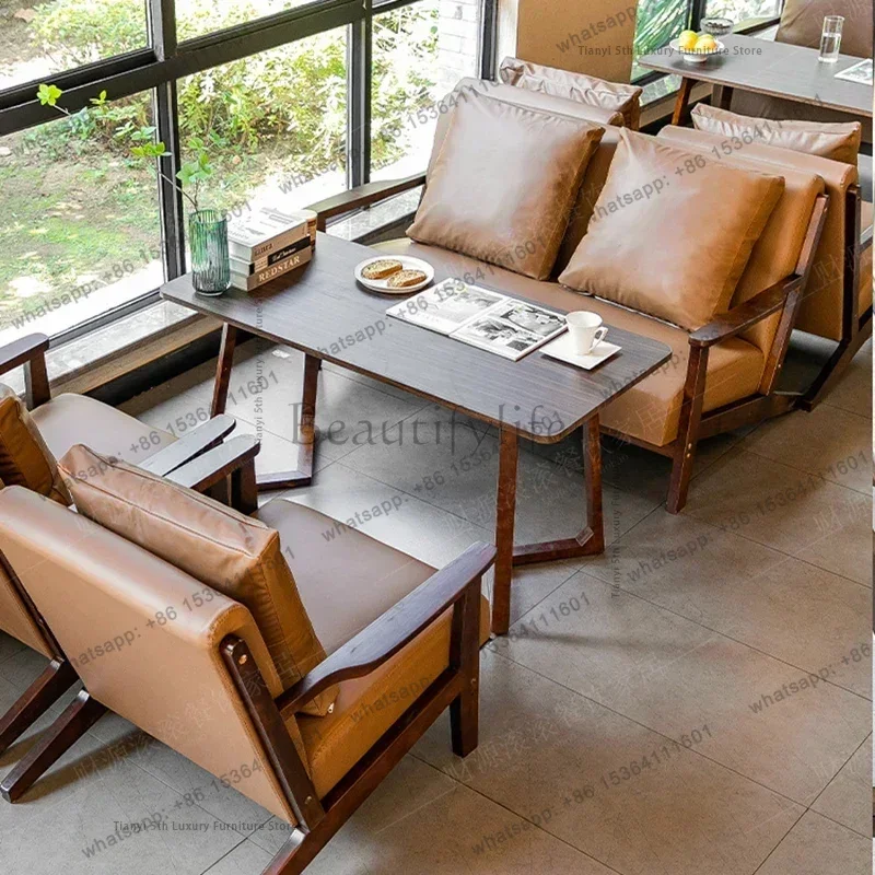 LSOriginality Minimalism Coffee Tables Modern Fallow Balcony Coffee Shop Table Sofa Commercial Furniture Tavolino Da Salotto FYC