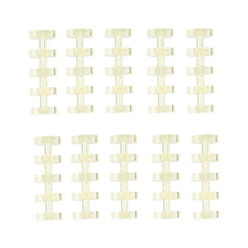 10/50Pcs Snap Split Binder Rings for Stationery