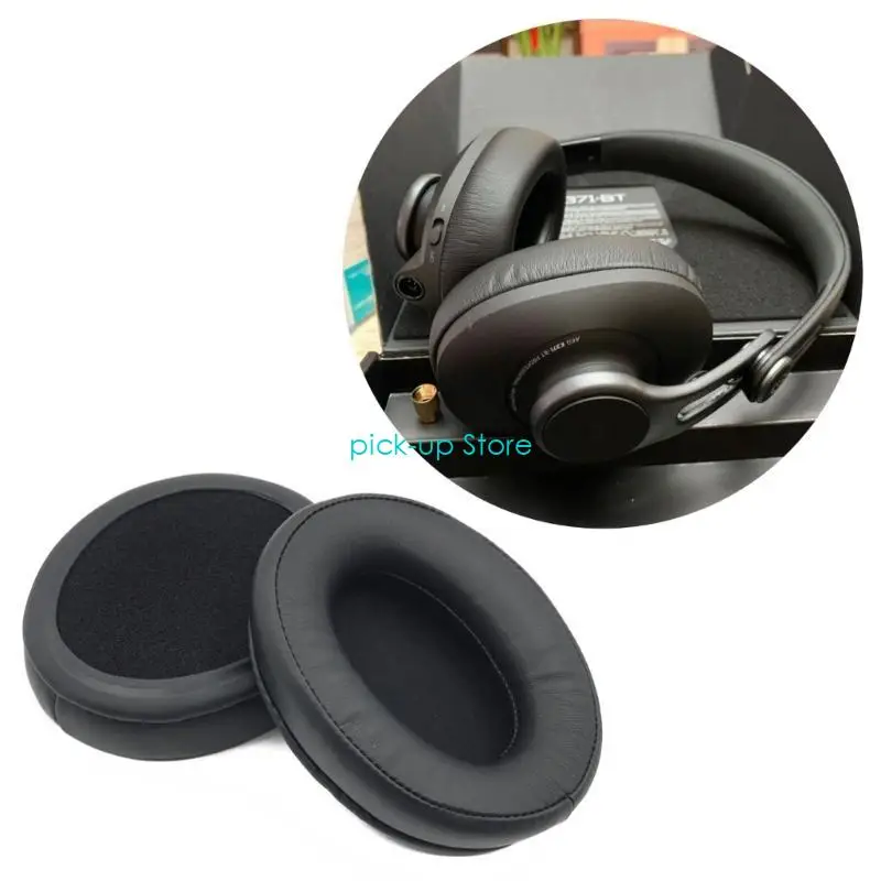Q5WA Replacement 1Pair Lambskin Cool Ice Gel Ear Pads for K361 K371 Headphones Ear Pads Headset Foam Cushion Earmuffs