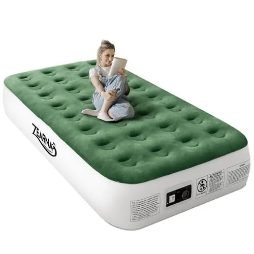 

MattressesComfortable Twin Air Mattress with Built-in Pump for Easy Inflation and Support