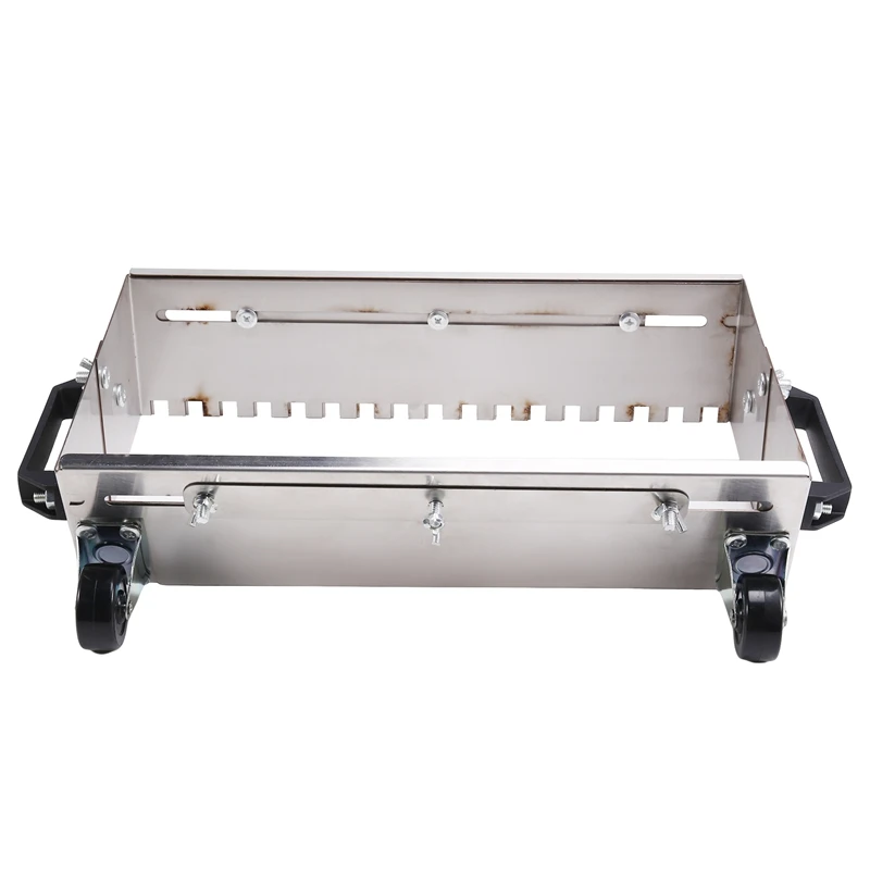 400-800 mm verstelbare vierkante gekerfde troffelmortelkam voor snelle en gelijk aanbrengen van lijm op de vloer