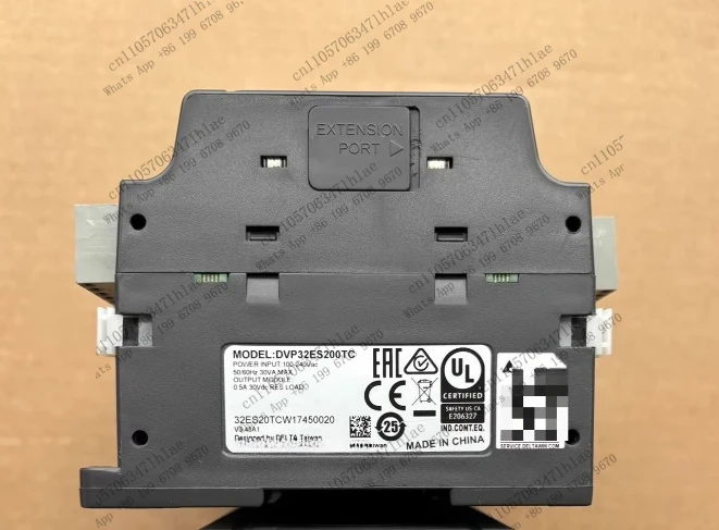 PLC, DVP32ES200TC with CAN communication, tested and functionally packaged