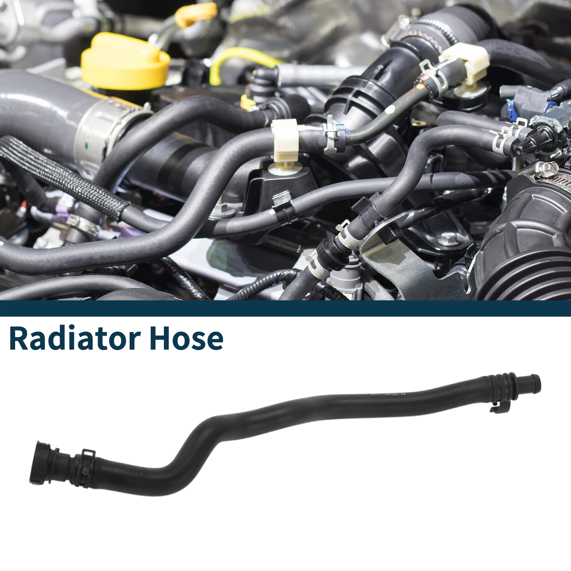 

UXCELL Radiator Hose No.CN1118K580AD for Ford EcoSport 2016-2017 Warm Air Outlet Pipe