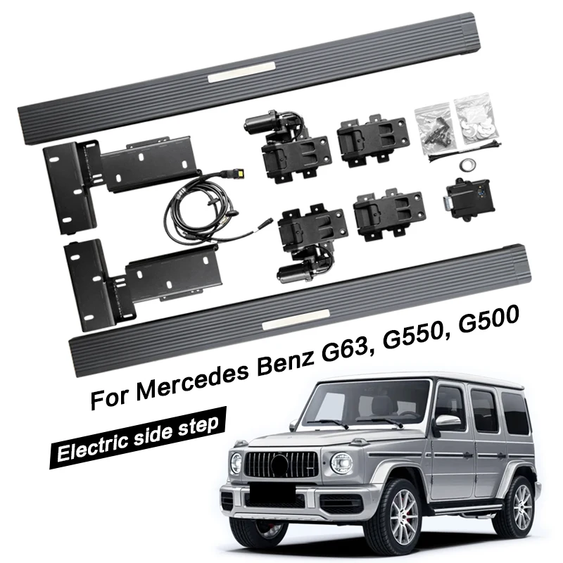 

Automatic Electric side steps Electric Power Side Step Running Board for Mercedes-Benz G-CLASS AMG G63 G500 G550 2019-2023