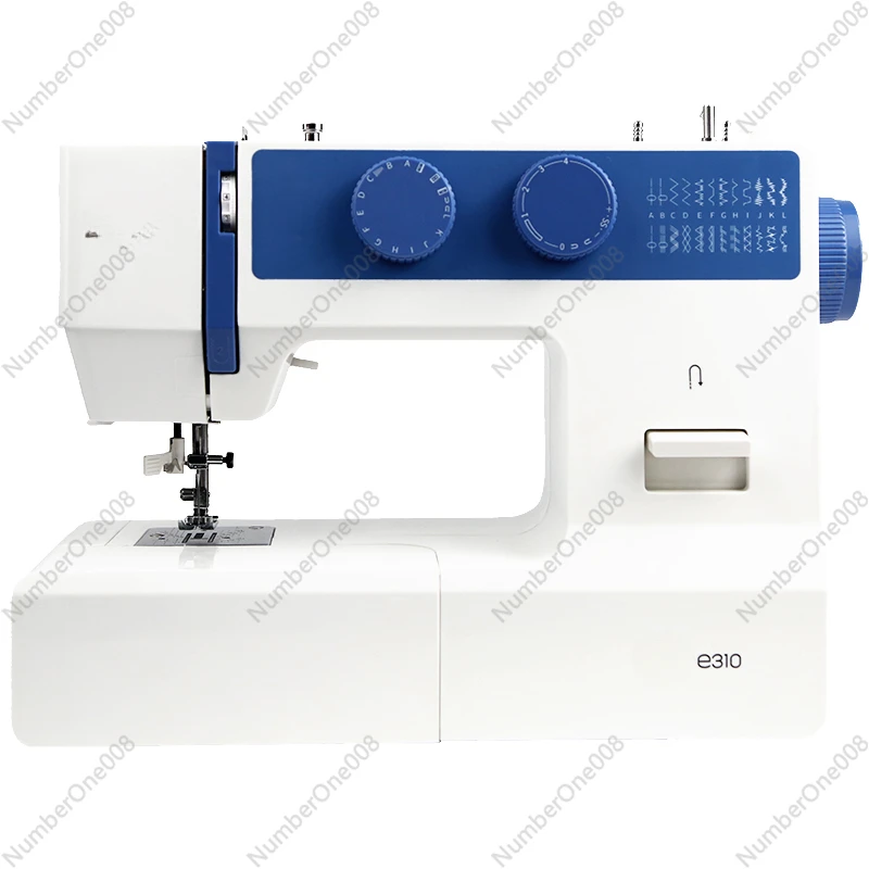 Sewing Machine Household Small Electric Desktop Clothing Cart Automatic Double Needle Fye310 Blue Lock Edge Eating Thick