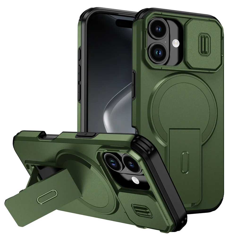 Stoßfeste, faltbare Handyhülle mit magnetischem Ständer für iPhone 18 17 16 15 14 13 12 11 Pro Max Air 16E, Vollschutz für die Kameralinse. – Detail 17